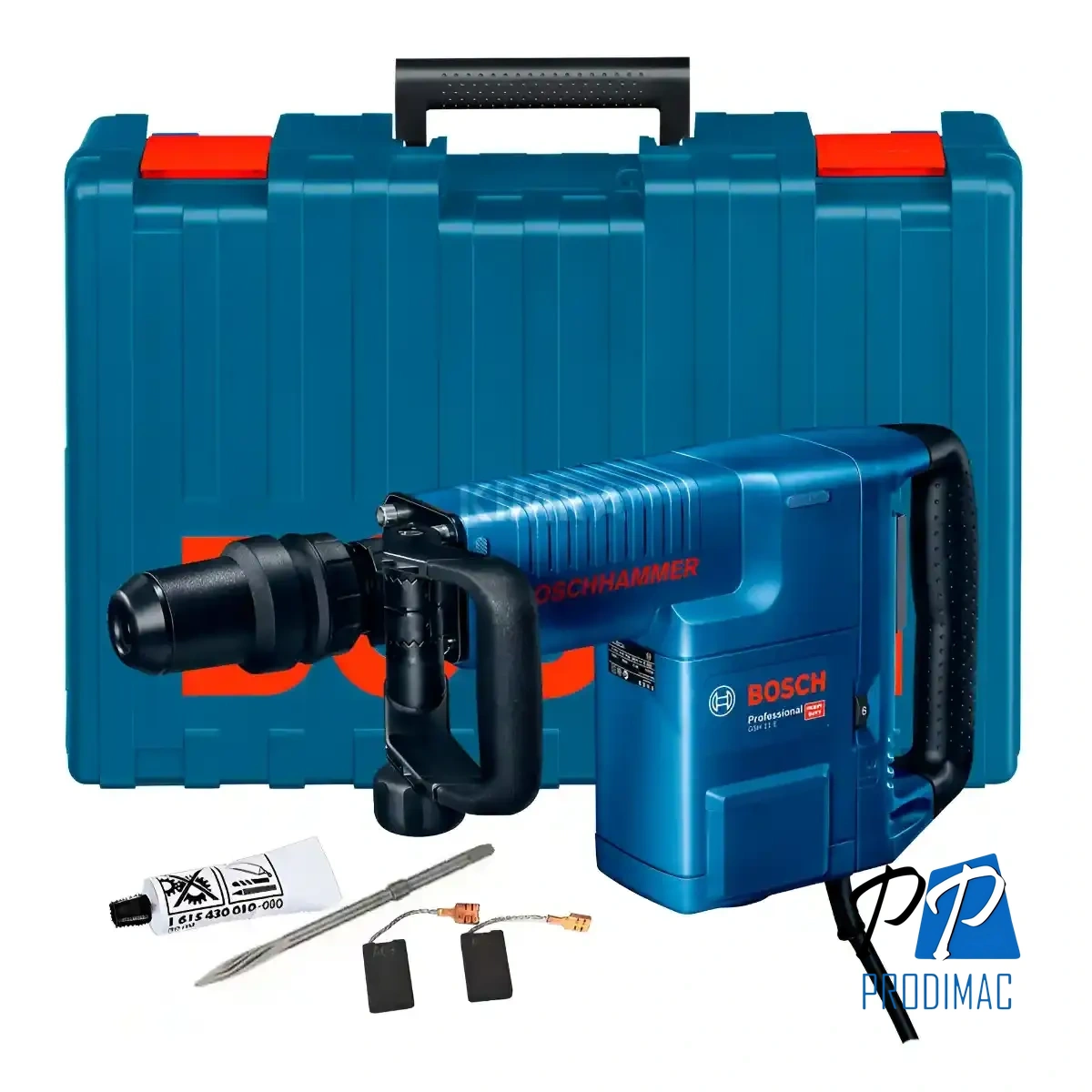 Martillo Demoledor SDS Max 1500W BOSCH GSH 11 E + Kit de Mantenimiento 0611.316.8E1-000