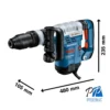 Martillo Demoledor SDS-max GSH 5 CE Professional 1150W 8.3 J 0611.321.0E0-000
