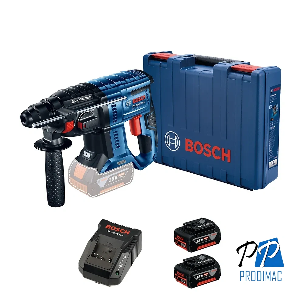 Rotomartillo Sds-Plus 18V Brushless 2J 2 Bat 4.0 Ah Bosch GBH 180-LI 0611.911.1E0-000