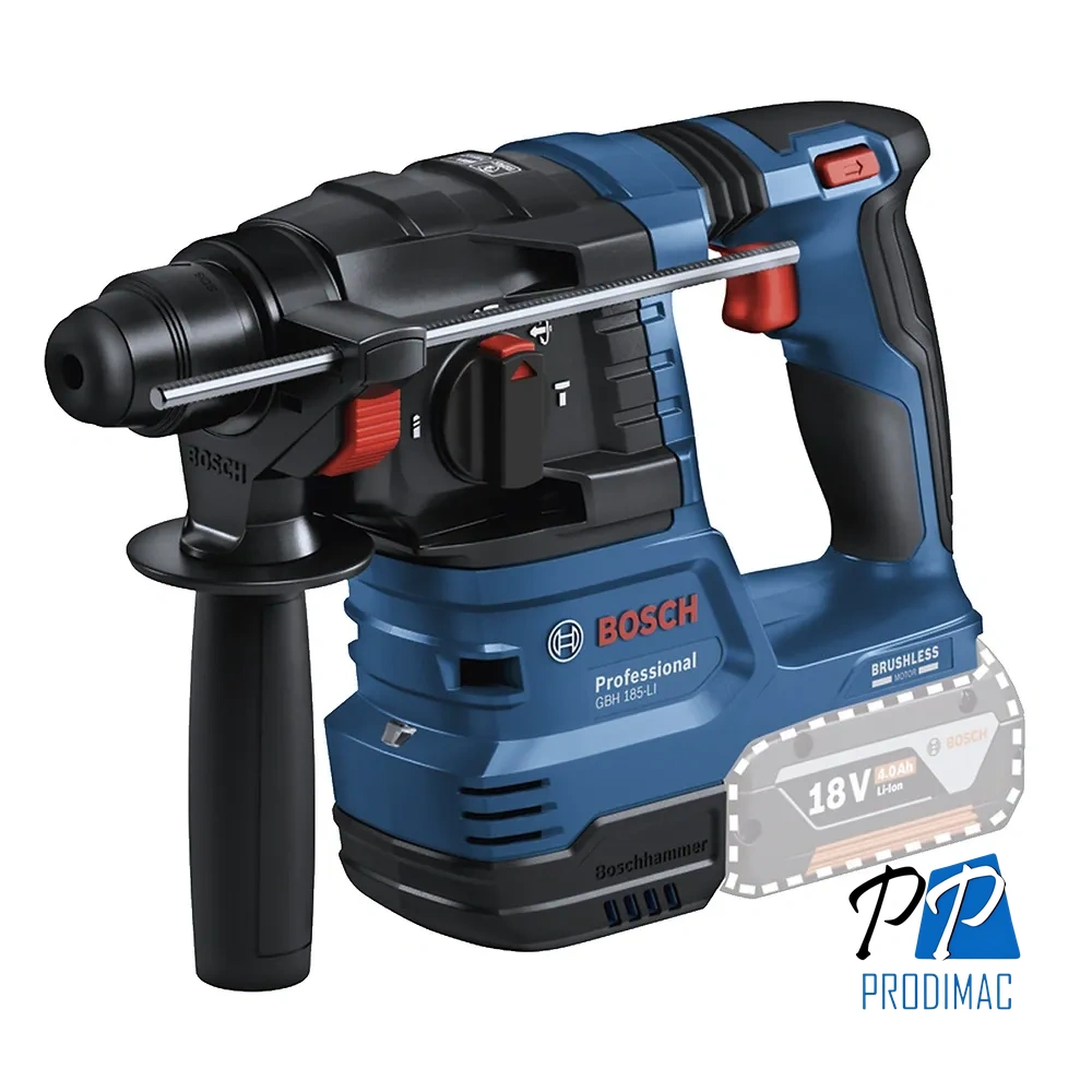 Rotomartillo SDS Plus 18V Brushless 1.9 J Baretool Bosch GBH 185-LI 0611.924.0E0-000