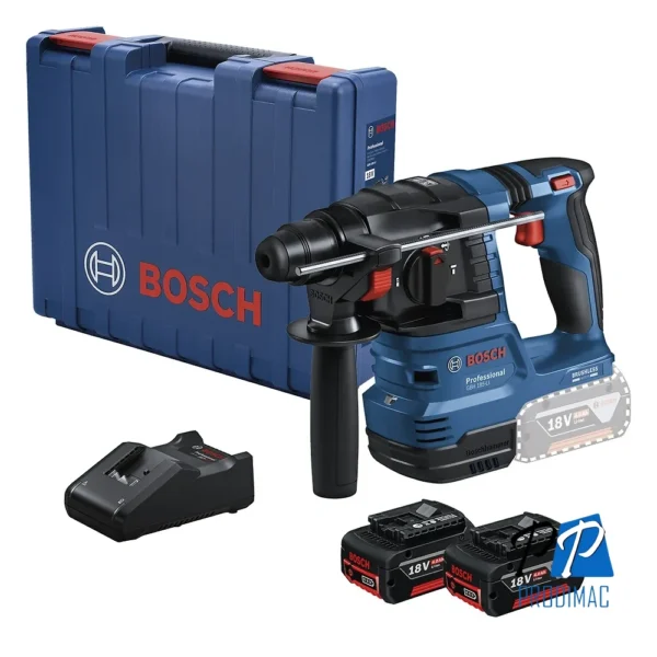 Rotomartillo SDS Plus 18V Brushless Inc 2 Bat y Carg Bosch GBH 185-LI 0611.924.0E1-000
