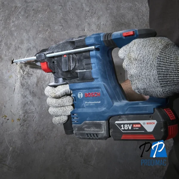 Rotomartillo SDS Plus 18V Brushless Inc 2 Bat y Carg Bosch GBH 185-LI 0611.924.0E1-000