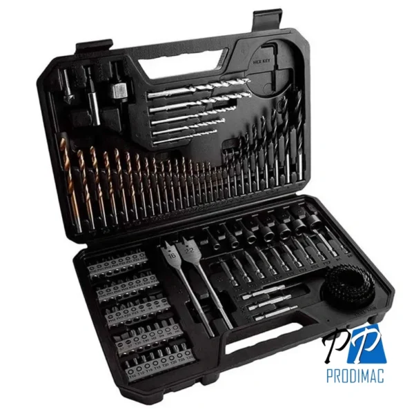 0615.A00.1NM-000-3.webp Taladro Percutor 1/2" 18V Brushless + Set Para Taladrar 103 Piezas Bosch 0615.A00.1NM-000