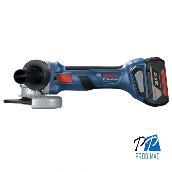 Amoladora Angular 5" 18V GWS 180-LI + Rotomartillo SDS Plus 18V Brushless GBH 180-LI Bosch 0615.A00.1UR-000