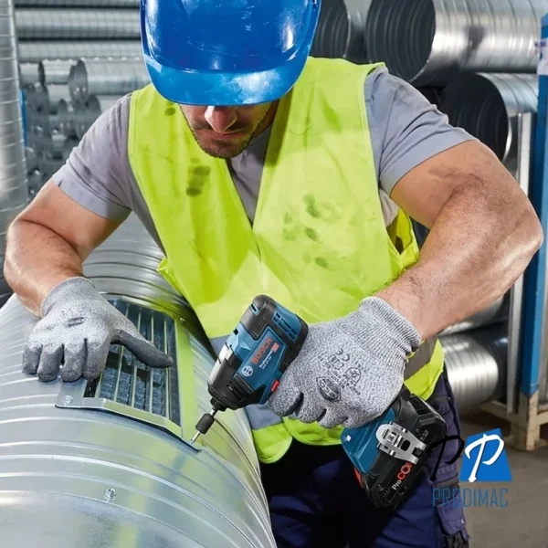 Taladro Percutor 2 Bat y Carg + Llave de Impacto 1/2" 18V Brushless + Set de Accs 34 Pzs Bosch 0615.A00.1V3-000