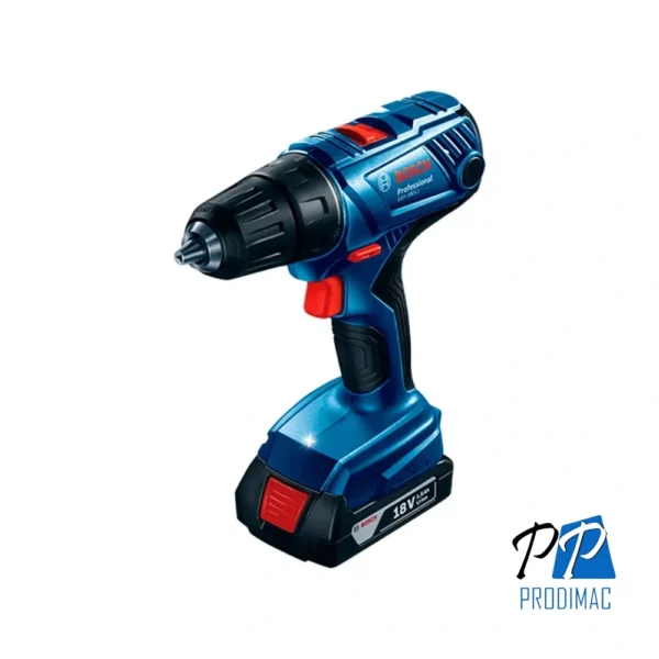 Sierra Circular 6 1/2" GKS 18V-57 + Taladro Percutor 1/2" GSB 180-LI Bosch 0615.A00.1WR-000