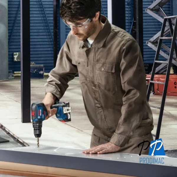 Taladro Percutor 1/2" 18V + Esmeril Angular 5" + Bat 5.0Ah Bosch 0615.A00.1WS-000