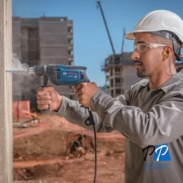 Taladro Percutor 1/2" 850W GSB 16 RE + Set de Accesorios 103 Piezas Bosch 0615.A00.1X0-000