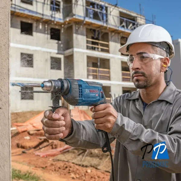 Taladro Percutor 1/2" 850W GSB 16 RE + Set de Accesorios 103 Piezas Bosch 0615.A00.1X0-000