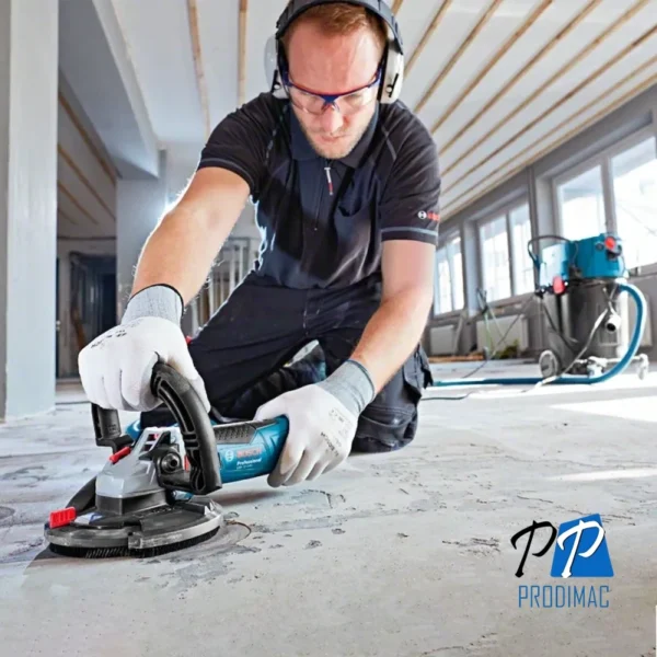 0615.A00.282-000-4.webp Lijadora de Concreto 5" 1500W 9300 rpm + Guarda Bosch GBR 15 CA 0615.A00.282-000