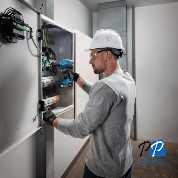 Taladro Percutor 3/8" 18V Inc Bat 2.0 Ah GSB 183-LI + Set X-Line 34 Piezas Bosch 0615.A00.2AC-000