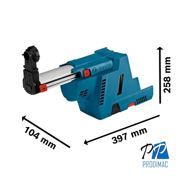 1600.A00.51M-000-3.webp Colector de polvo para Rotomartillos Bosch GDE 18V-16 Professional 1600.A00.51M-000
