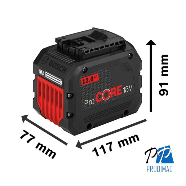 Batería ProCORE 18V 12.0 Ah Bosch 1600.A01.6GU-000