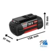 Baterias de Iones de Litio de 36 V GBA 36V 4,0 Ah 1600.Z00.03C-000