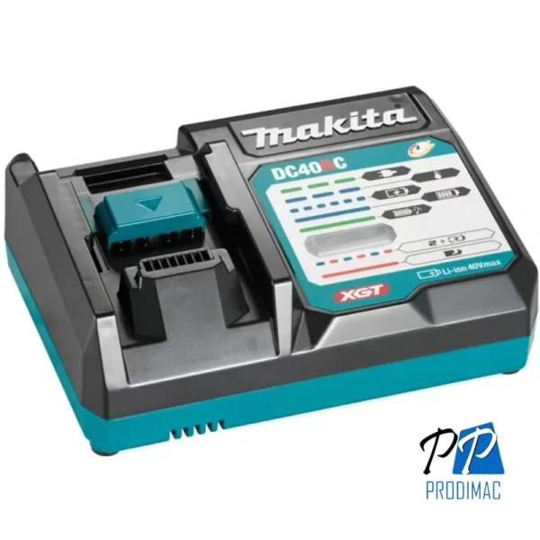 Cargador Estandar de Baterías XGT 40Vmax - DC40RC - Caja cartón 191M90-3