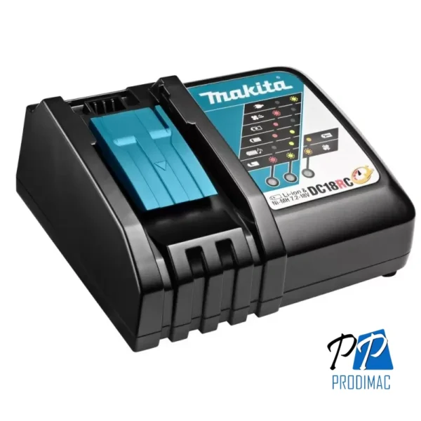 Cargador de baterías de Ion de Litio 18V LXT Makita DC18RC 195584-2