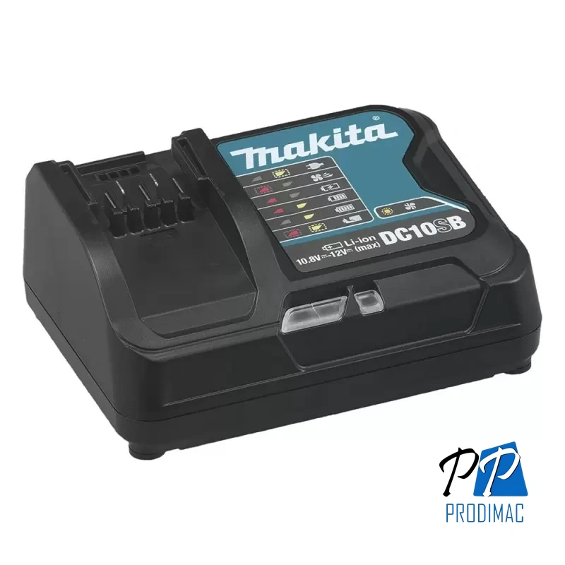 Cargador de Baterías de Iones de Litio 12V CXT Makita DC10SB 197363-4