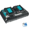 Set de 2 Baterías 18V LXT 6.0 Ah BL1860B + Cargador Doble DC18RD + MakPac Makita 198077-8