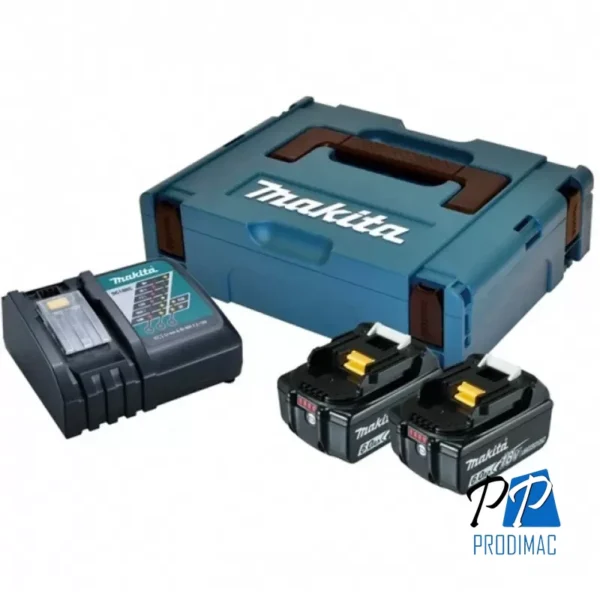Maleta set de cargador 18V de bateria 6.0 Ah 198116-4