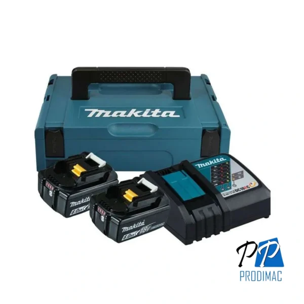 Maleta set de cargador 18V de bateria 6.0 Ah 198116-4
