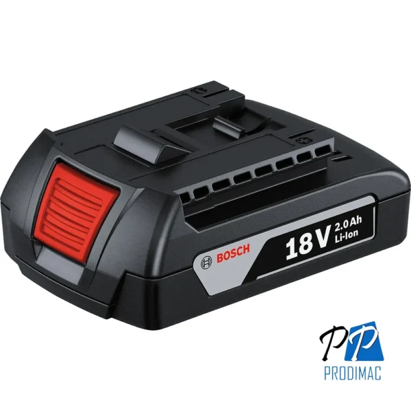 Batería de Iones de Litio GBA 18V 2,0 Ah Bosch 2608.000.726-000