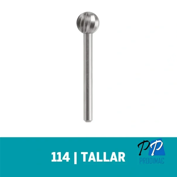 Fresa de Alta Velocidad Redonda 5/16" Dremel 114 2615.000.114-000