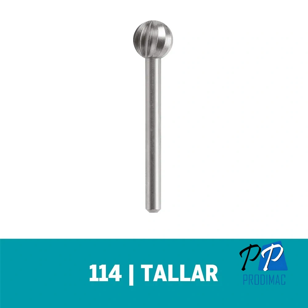 Fresa de Alta Velocidad Redonda 5/16" Dremel 114 2615.000.114-000