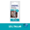 Fresa de Alta Vel Cónica 1/4" Dremel 121 2615.000.121-000