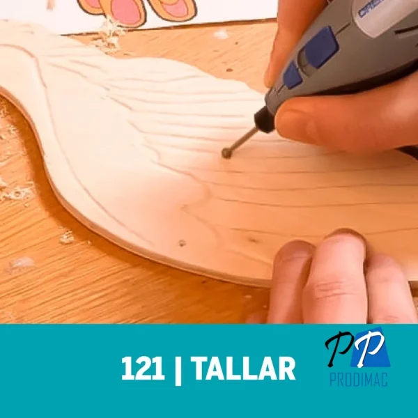 Fresa de Alta Vel Cónica 1/4" Dremel 121 2615.000.121-000