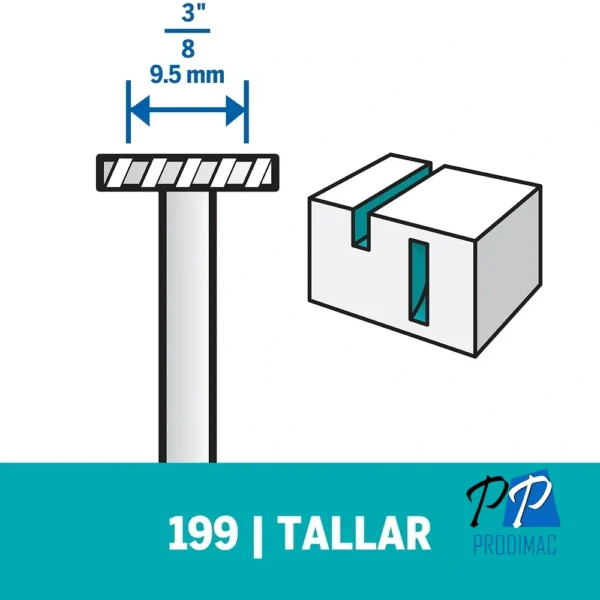 Fresa de Alta Vel Circular 3/8" Dremel 199 2615.000.199-000