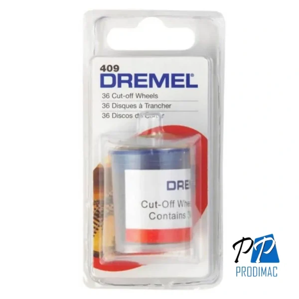 Disco de Corte de metales 15/16 36 UNID Dremel 409 2615.000.409-000