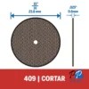 Disco de Corte de metales 15/16 36 UNID Dremel 409 2615.000.409-000