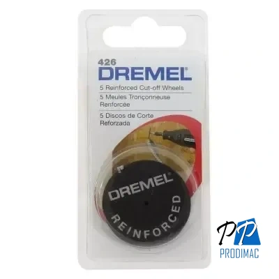 Disco de Corte reforzado 1-1/4 5 Unid Dremel 426 2615.000.426-000