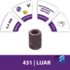 Banda de lija 1/4 Grano 60 6 Unid Dremel 431 2615.000.431-000