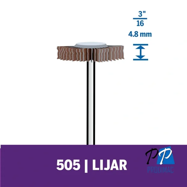 2615.000.505-000-4.webp Disco de Lija Grano 120 de 3/16" Dremel 505 2615.000.505-000