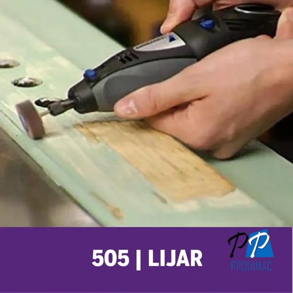 2615.000.505-000-5.webp Disco de Lija Grano 120 de 3/16" Dremel 505 2615.000.505-000