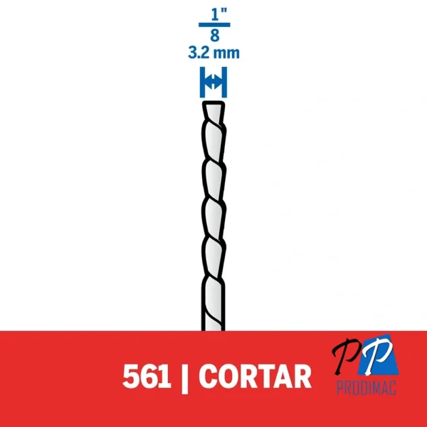 Broca de Corte Multiuso 1/8" Dremel 2615.000.561-000