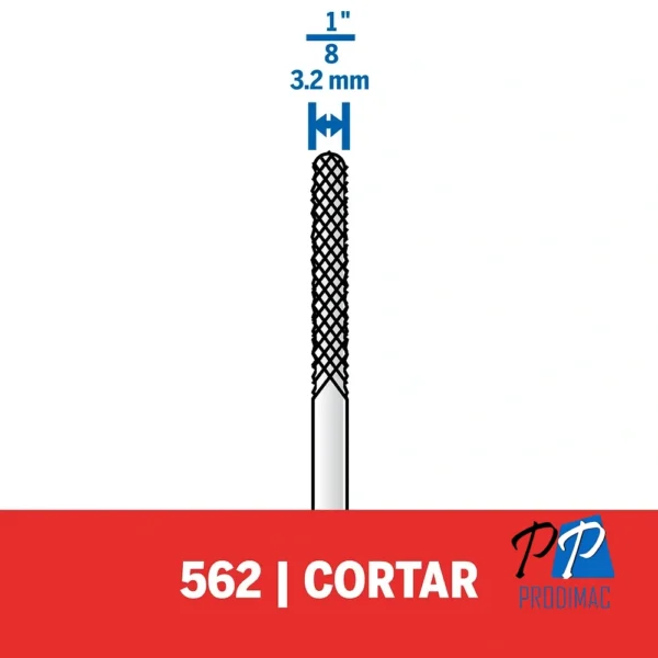 Broca de corte para ceramica de pared Dremel 562 2615.000.562-000