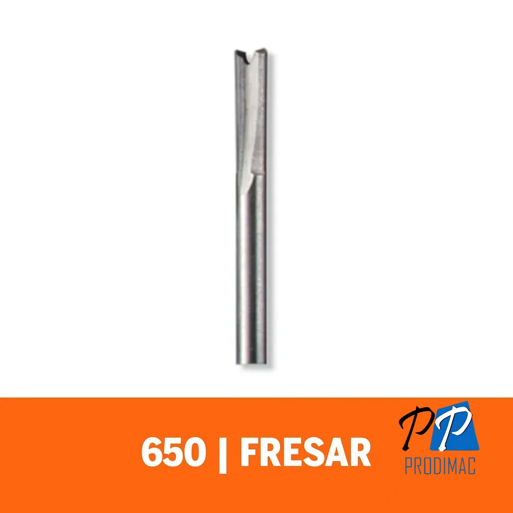Fresa Recta 1/8" Dremel 650 2615.000.650-000