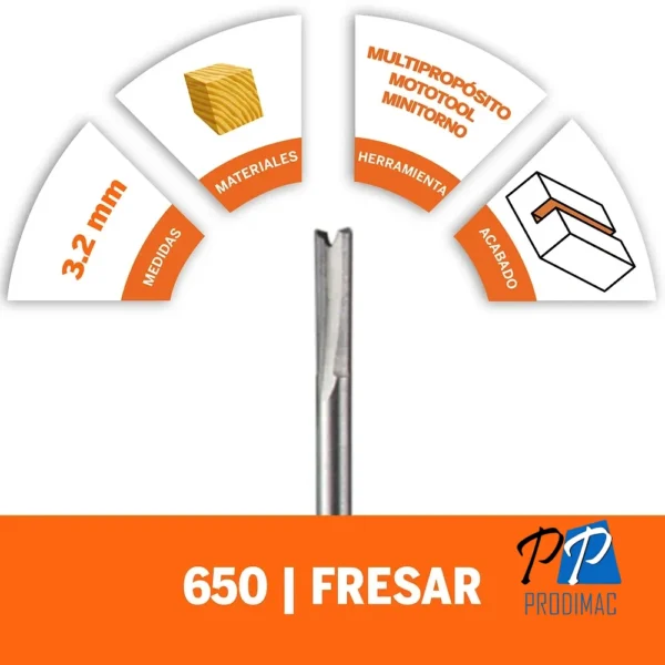 2615.000.650-000-3.webp Fresa Recta 1/8" Dremel 650 2615.000.650-000