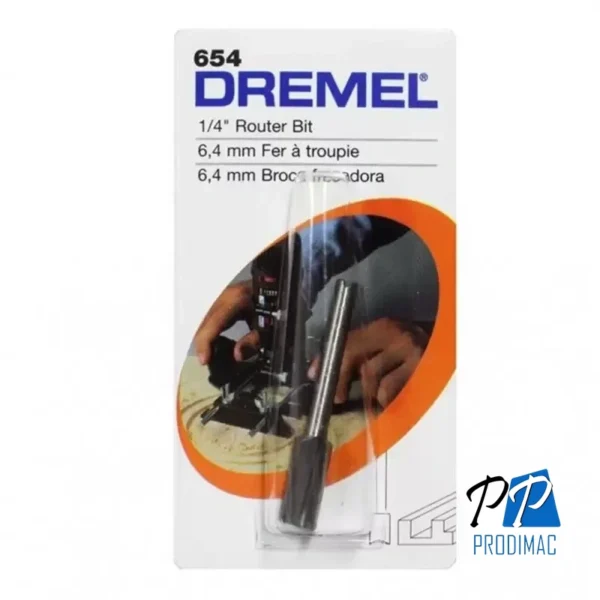 2615.000.654-000-2.webp Fresa recta 1/4 Dremel 654 2615.000.654-000