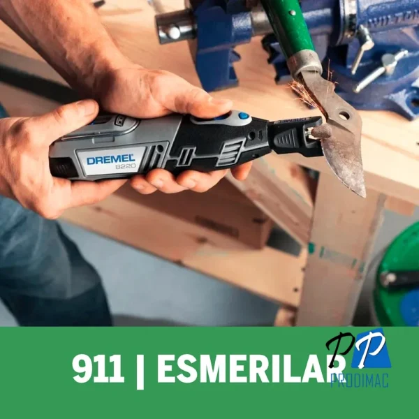 2615.000.911-000-5.webp Piedra Redonda de Óxido de Aluminio 7/16 Dremel 911 2615.000.911-000