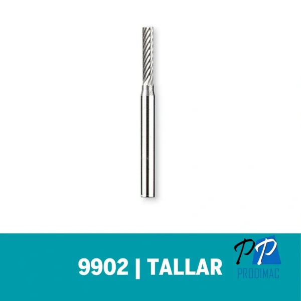 Fresa Recta de Carburo de Tugnsteno 3/32" Dremel 9902 2615.009.902-000