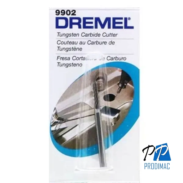 Fresa Recta de Carburo de Tugnsteno 3/32" Dremel 9902 2615.009.902-000