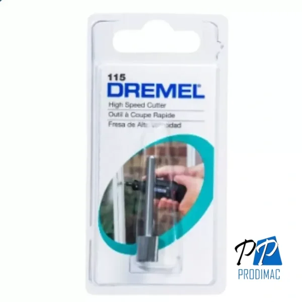 Fresa de Alta Vel Cilíndrica 5/16" Dremel 115 2615.011.5AC-000