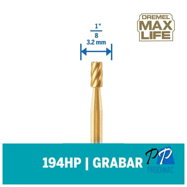 2615.019.4HA-000-4.webp Fresa Alta Vel Max Life 194HP Dremel 2615.019.4HA-000