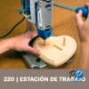 Soporte Vertical Giratorio Workstation Dremel 220 2615.022.0JB-000