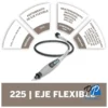 2615.022.5AJ-000-3.webp Eje Flexible Minitorno Dremel 225 Original Dremel 2615.022.5AJ-000