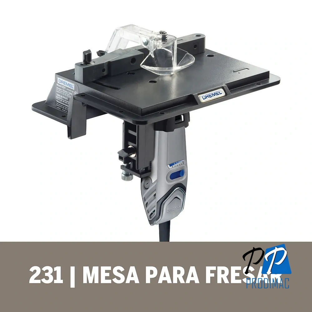 Mesa fresadora / Tupi Mesa para fresar Dremel 231 2615.023.1AA-000