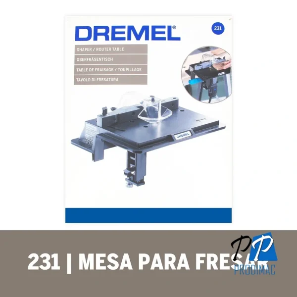 2615.023.1AA-000-2.webp Mesa fresadora / Tupi Mesa para fresar Dremel 231 2615.023.1AA-000
